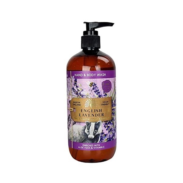 The English Soap Company, Rose & Peony Nettoyant pour les mains et le corps 500 ml Crème Jour et Nuit