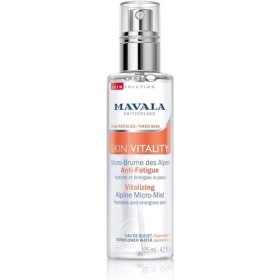 Mavala - Micro-Brume des Alpes Anti-Fatigue Skin Vitality - Effet Bonne Mine Immédiat, Hydratante, Énergisante, Décongestionn
