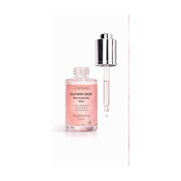 AmmuRi Glowin Skin Élixir éclaircissant de niacinamide - Youthful Radiance Advanced 4 en 1