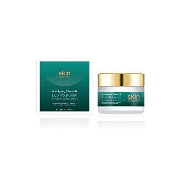 Skin Chemists Anti-Ageing Vitamin D with Hyaluronic Acid & Vitamin C Duo Moisturiser 50ml