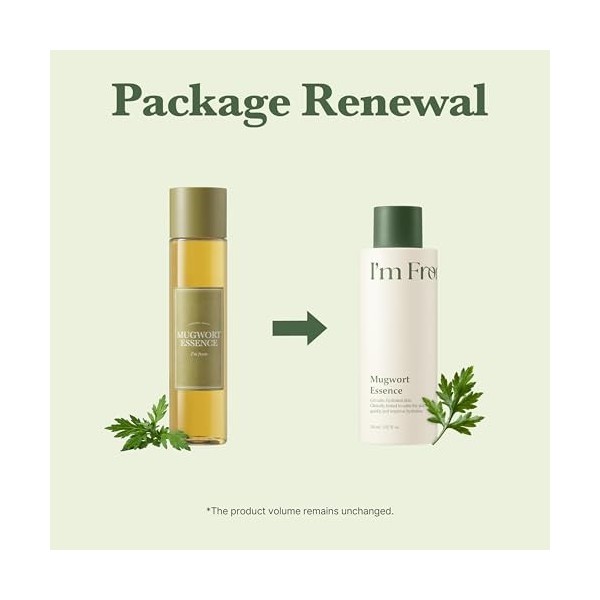 IM FROM Mugwort Essence, 150 ml – essence apaisante pour le visage