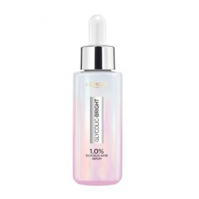 LOréal Paris GLBSR030 Sérum phosphorescent instantané, 1 % dacide glycolique, 2 % de niacinamide, minimise visiblement les 