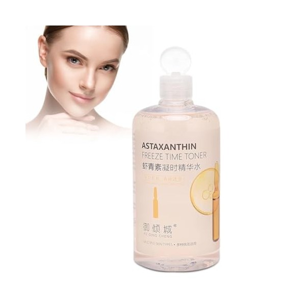 Sérum à Lastaxanthine Hydratant éclaircissant la Couleur de la Peau Sérum pour le Visage Doux Non Irritant Pores Rétrécissan
