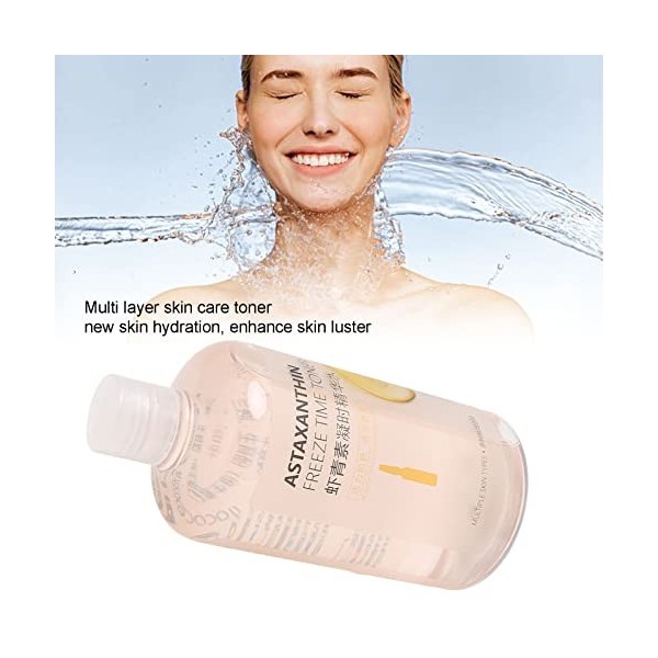 Sérum à Lastaxanthine Hydratant éclaircissant la Couleur de la Peau Sérum pour le Visage Doux Non Irritant Pores Rétrécissan