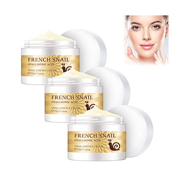 behound Timeturner French Snail Repair Cream, French Snail Face Repair Cream, French Snail Essence Collagen Face Cream 2 Pcs ...