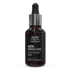 APIS Ferulic Terapis Acide Ferulique 40 % | Hydratation, protection et douceur de la peau du visage | 30 ml