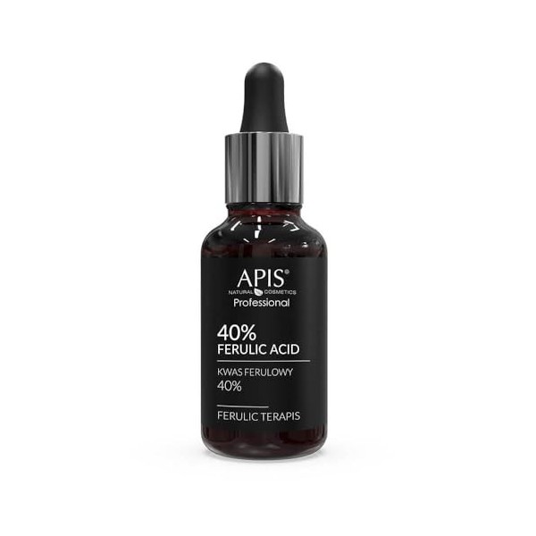 APIS Ferulic Terapis Acide Ferulique 40 % | Hydratation, protection et douceur de la peau du visage | 30 ml