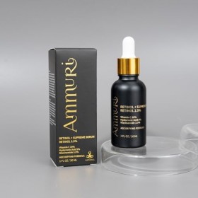 Retinol 2.5% Pro Face Serum Hyaluronic Acid Natural Ingredients For Skin Firming