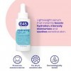 E45 Sérum hydratant pour le visage - Formule instantanée à lacide hyaluronique de 48 heures pour peaux sèches, sensibles et 