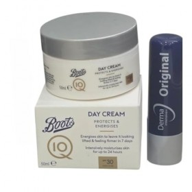 Boots Q10 Kit de soins de la peau anti-âge | Crème de jour SPF30 et crème de nuit 50 ml | raffermissant et revitalisant 24 he