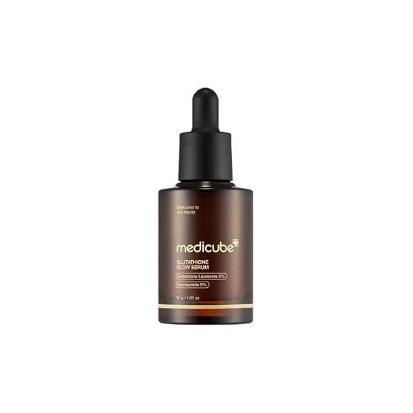 Medicube AGE-R Glutathione Glow Serum - Antioxidant & Elasticity Care Serum for 24Hr Pure Radiance, Korean Glass Glow Skin, D