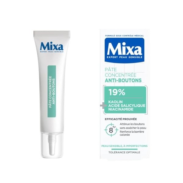 Lot Mixa - Sérum Concentré Anti-Taches - Pour les Teints Ternes + Mixa - Sérum Concentré Réhydratant - Pour Peaux Déshydratée...
