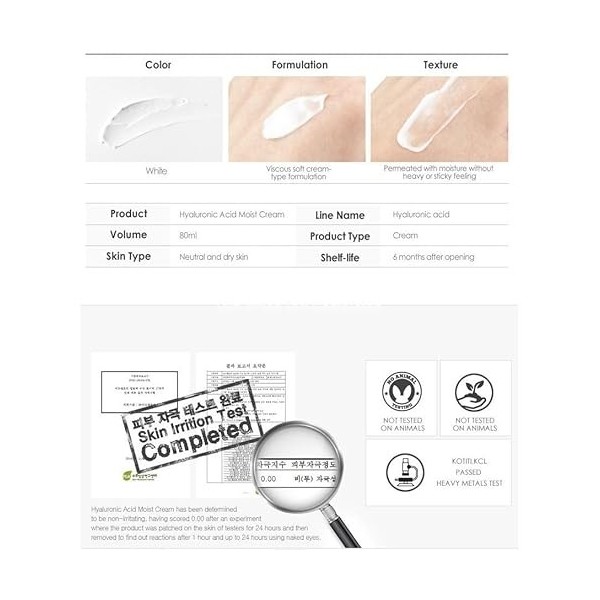 Isntree Hyaluronic Acid Moist Cream 100ml