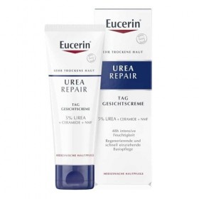 Eucerin Urea Repair Tag Gesichtscreme für sehr trockene Haut, 50 ml Crème