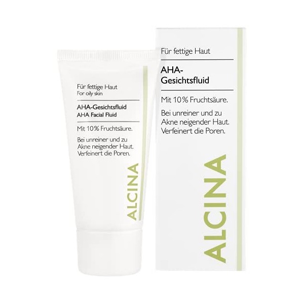 Alcina F/M AHA-Gesichtsfluid 10% 50ml