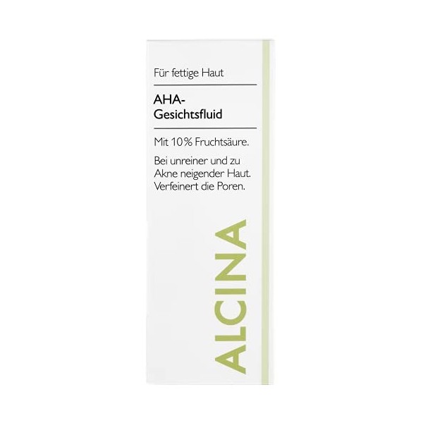 Alcina F/M AHA-Gesichtsfluid 10% 50ml