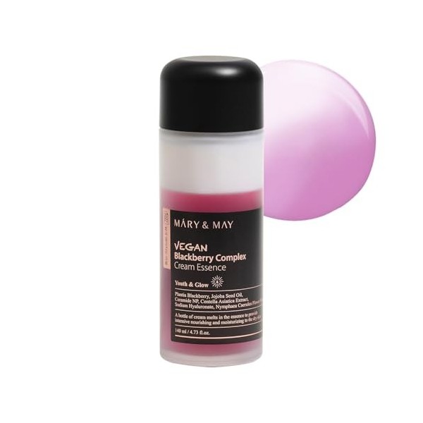 MARY & MAY Vegan Blackberry Complex Cream Essence 140 ml 