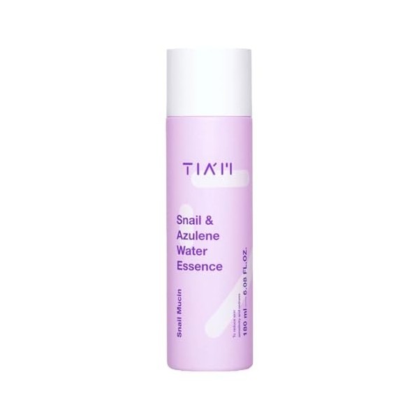 TIAM| Essence deau descargot et dazulène | Hydratant pour le visage Escargot Mucin Essence Soins de la peau | Brume Visag