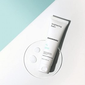 Mesoestetic - brightening foam 100ml - Mousse nettoyante Rénovatrice, rééquilibrante et anti-pollution. Peaux normales et mix
