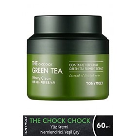 TONYMOLY The Chok Chok Green Tea Watery Cream - Hypoallergenic, Hydrating & Lightweight Facial Cream with Green Tea, K-Beauty