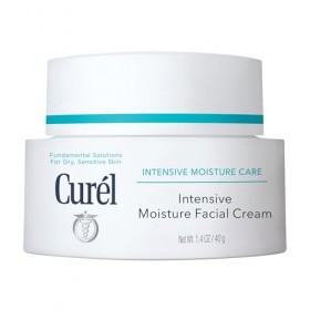 Curél Intensive Moisture Face Moisturizer Lotion Crème hydratante visage pour peaux sèches et sensibles Anti-âge Sans parfum 