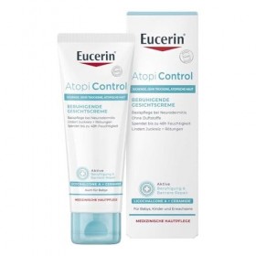 Eucerin AtopiControl Gesichtscreme lindert Juckreiz & Rötungen, 50 ml Crème