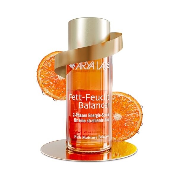 ARYA LAYA serum visage équilibrant lipides-hydratation classique 50ml I Serum 2 phases, tous types de peaux, spéc. sèches, no