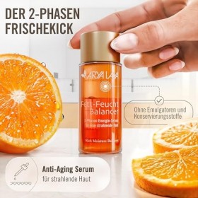 ARYA LAYA serum visage équilibrant lipides-hydratation classique 50ml I Serum 2 phases, tous types de peaux, spéc. sèches, no