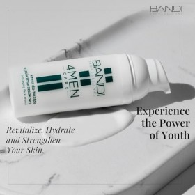 Bandi - Crème Visage Homme Hydratante Anti-âge Soin Visage Homme Mature Réduit Rides Régénère et Apaise la Peau Stimule le Te...