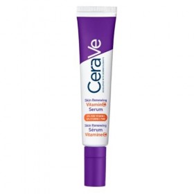 CeraVe - Sérum Vitamine C Visage Skin Renewing - Sérum Anti-Taches - Peau Plus Eclatante Après 8 Semaines* - Vitamine C Pure 
