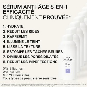 Sérum Anti-Rides Éclat Hydratant | Naturel & Puissant | Bakuchiol, Spilanthol & Niacinamide | Soin Visage Anti-Âge Anti-tache