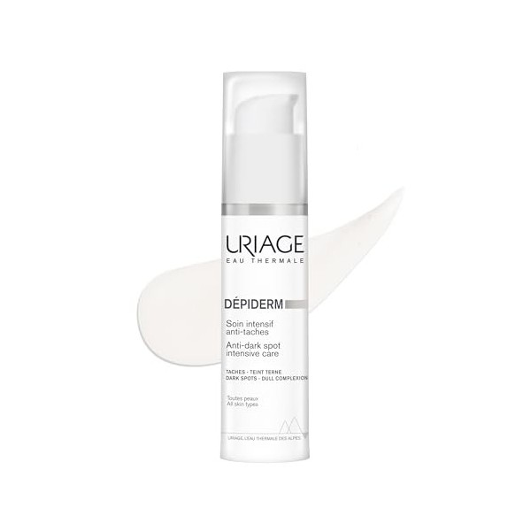 Uriage Depiderm Soin Intensif Anti-Taches avec 3% AHA & Vitamine C - Corrige & Prévient les Taches - Non Comédogène - Sans Pa