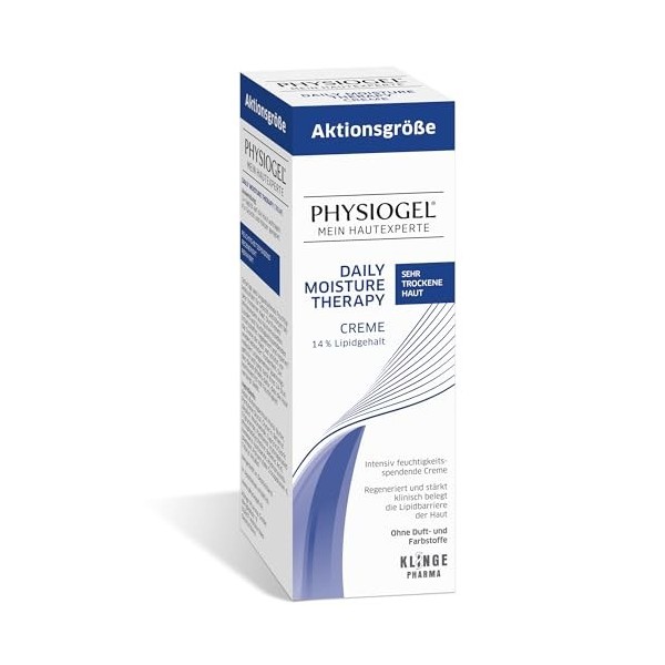 PHYSIOGEL Daily Moisture Therapy Creme für sehr trockene Haut, 75 ml Crème Crème Jour et Nuit
