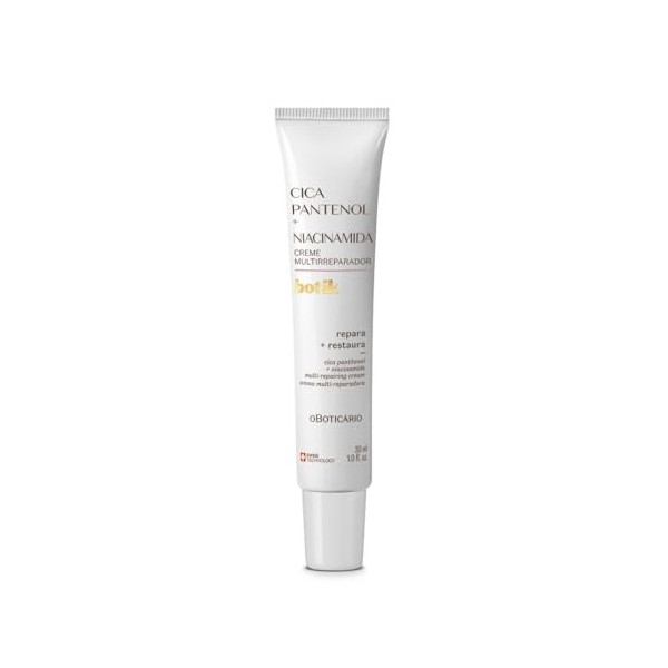Creme Multirreparador Cica Pantenol + Niacinamida Botik - 30ml