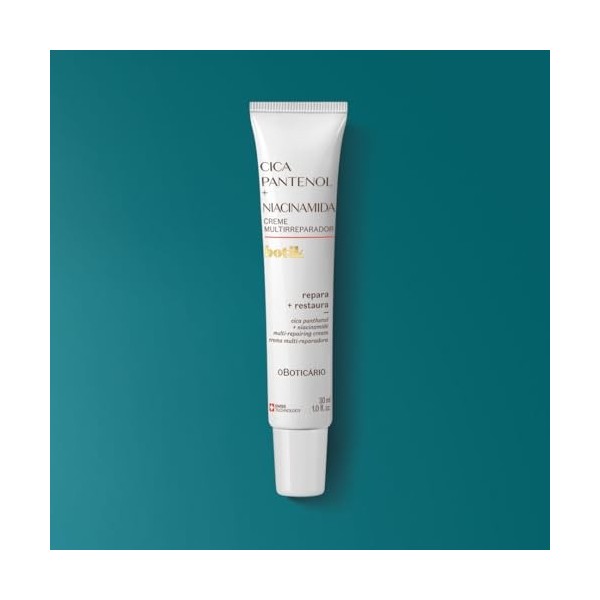 Creme Multirreparador Cica Pantenol + Niacinamida Botik - 30ml