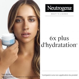 Neutrogena – Gel-Crème Hydro Boost Pot de 50 ml – Crème Hydratante pour les Peaux Sensibles à lAcide Hyaluronique et Tréha Cr...