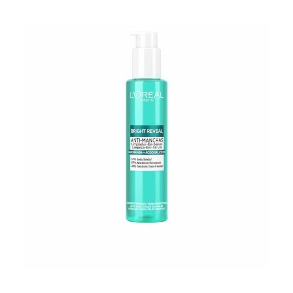 LOreal Make Up Sérum Anti-Taches Bright Reveal Niacinamide 150 ML Nettoyant