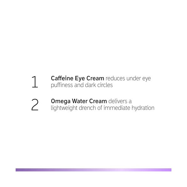 The INKEY List The Moisture Boost Duo 75 ml Kit de soins de la peau nourrissants pour améliorer les niveaux dhydratation, co