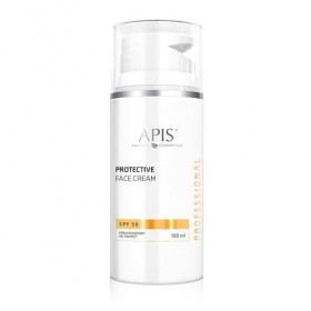 Apis Crème de protection SPF 50 SPF 50 – 100 ml – Avec huiles naturelles et acide hyaluronique – Haute protection solaire U