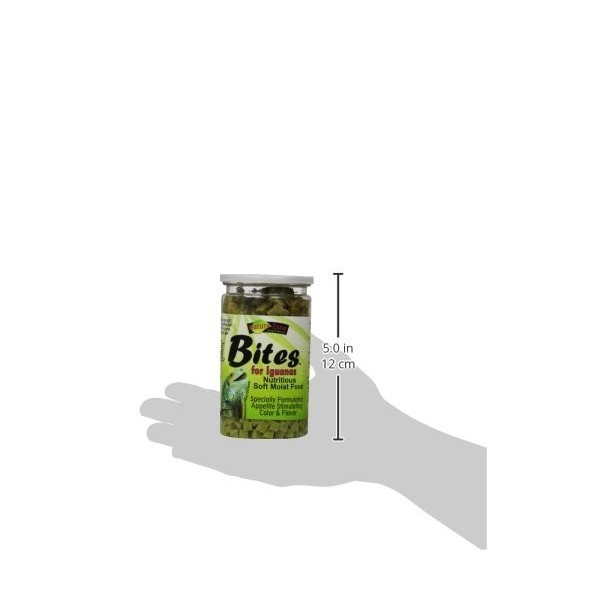 Nature Zone Baby Bites Juvenile Iguanas Nutritious Sof Moist Reptile Food 9oz
