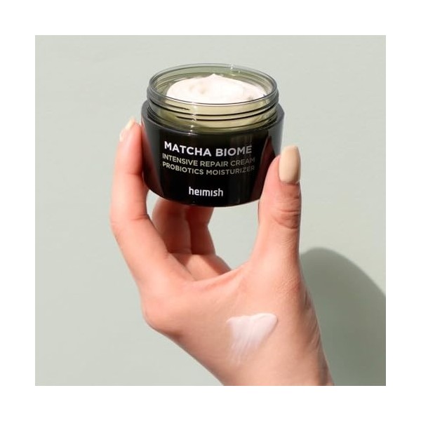 HEIMISH Matcha Biome Intensive Repair Cream Probiotic Moiusturizer 50 ml Crème Jour et Nuit