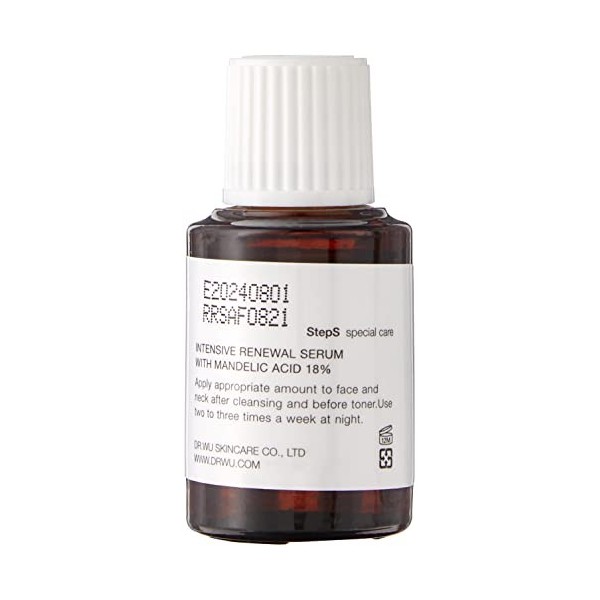 DR. WU Intensive Renewal Serum With Mandelic Acid 18% 15ml by Dr. Wu