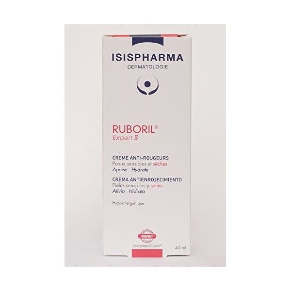 IsisPharma Ruboril Expert S Crème anti-rougeurs 40 ml