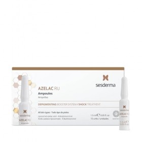 Sesderma Azelac Ru Ampoules – Réduire et à prévenir les taches cutanées – 10 ampoules x 1,5 ml