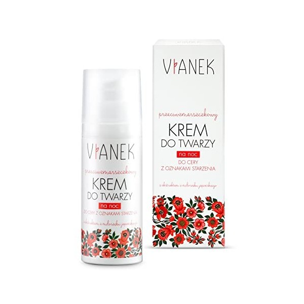 Vianek anti-wrinkle face cream for skin with signs of aging 50ml