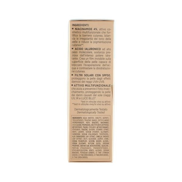 CLINIANS | Perfect Skin Protective Serum SPF50+, Dermatologiquement testé, Made in Italy, 25 ml