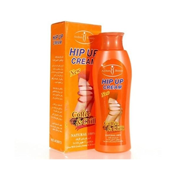 BigBuy Wellness - Crèmes anti-rides et hydratantes - Crème réductrice Hip Up Coffee & Chilli 200 ml Refurbished A+ 