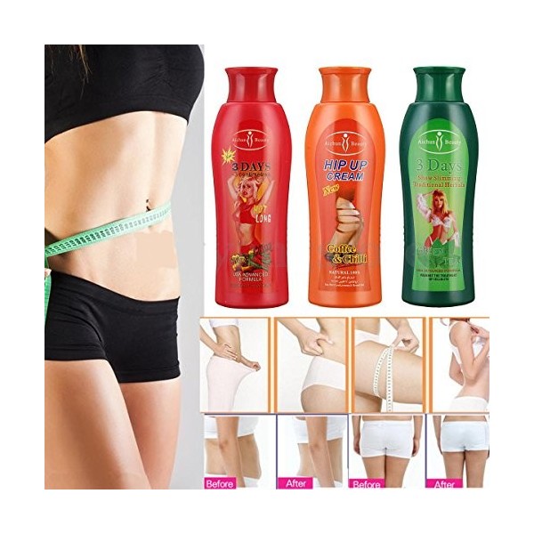 BigBuy Wellness - Crèmes anti-rides et hydratantes - Crème réductrice Hip Up Coffee & Chilli 200 ml Refurbished A+ 