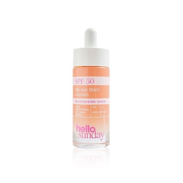 The One Thats a Serum SPF 50 by Hello Sunday for Unisex - 1.1 oz Serum
