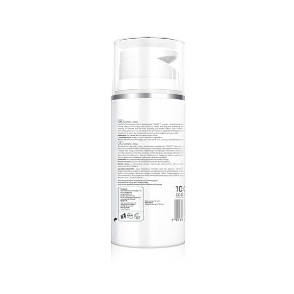 APIS Crème lifting et raffermissante avec complexe TENSUP 50 ml – Effet lissant immédiat, acide hyaluronique, beurre de kari